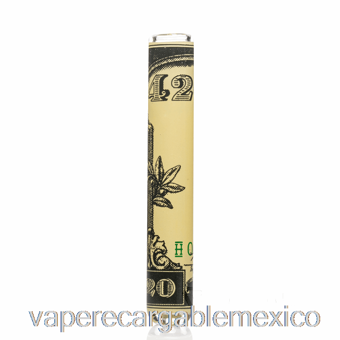 Vape Recargable Cáñamo Billete De Un Dólar Chillum Pipa De Mano Verde